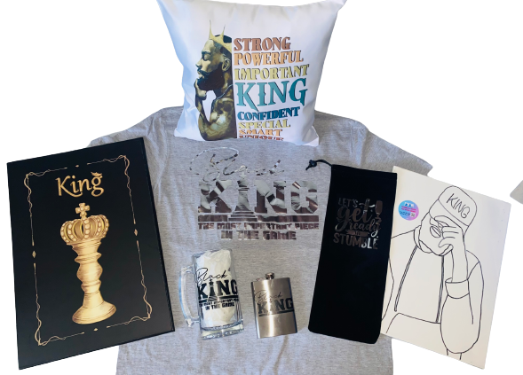 Christmas Basket ~ Black King The Most Important Piece Basket