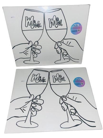 Couples Canvas Set ~ Mr. & Mrs.