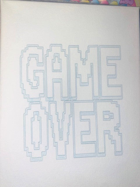 Easter 2025 ~ Game Over Nerf Canvas Basket