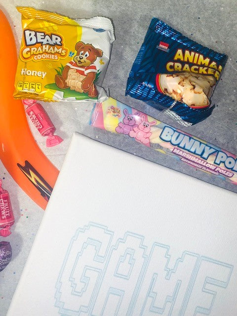 Easter 2025 ~ Game Over Nerf Canvas Basket