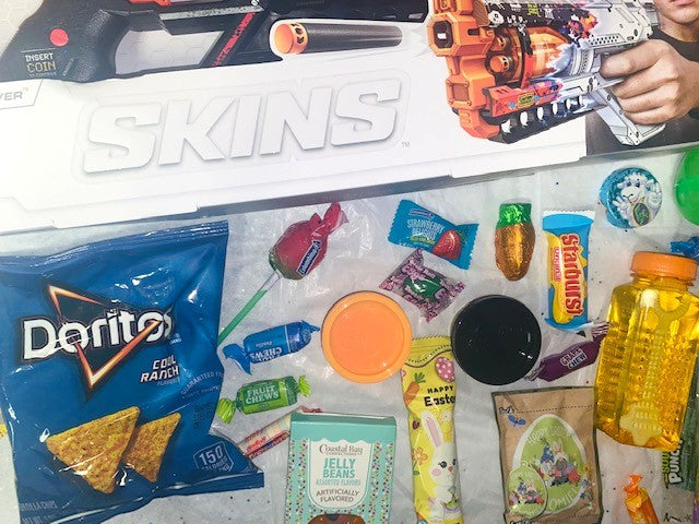 Easter 2025 ~ Game Over Nerf Canvas Basket