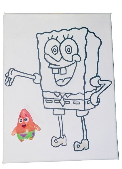 Easter 2025 ~ Sponge Bob Ukulele Paint Basket