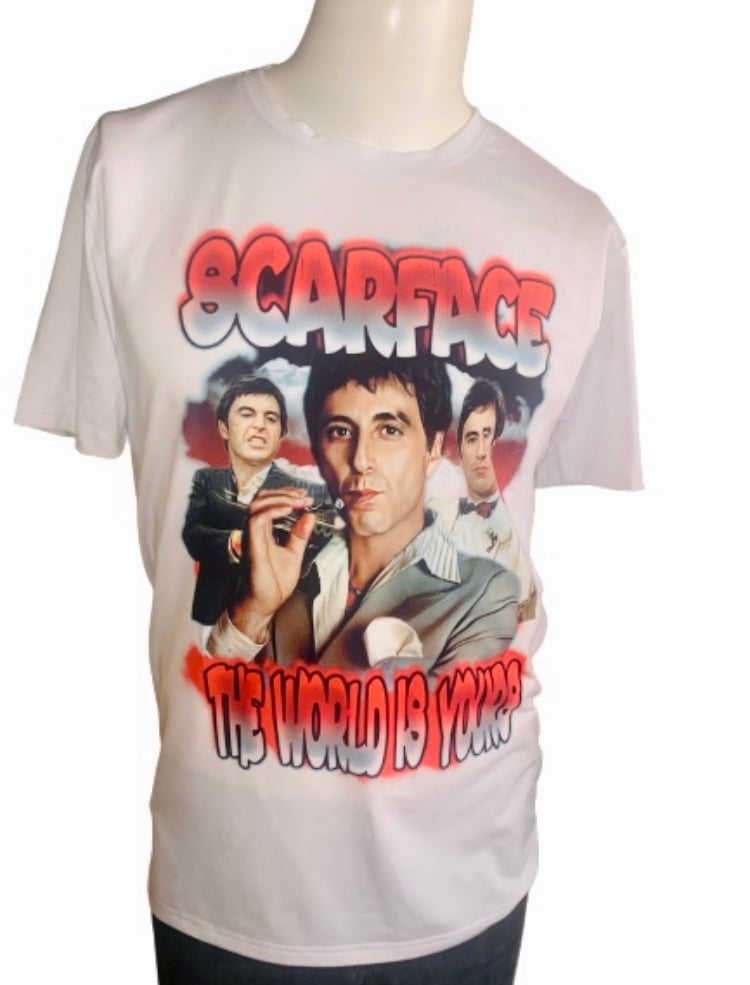 Throwback Tee ~ The World Is Yours
