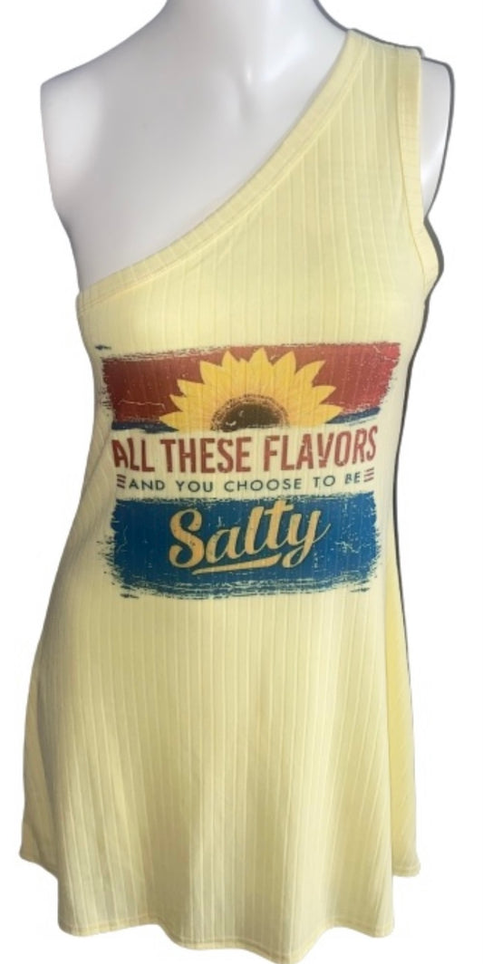 Dress ~ All These Flavors & You Chose To Be Salty