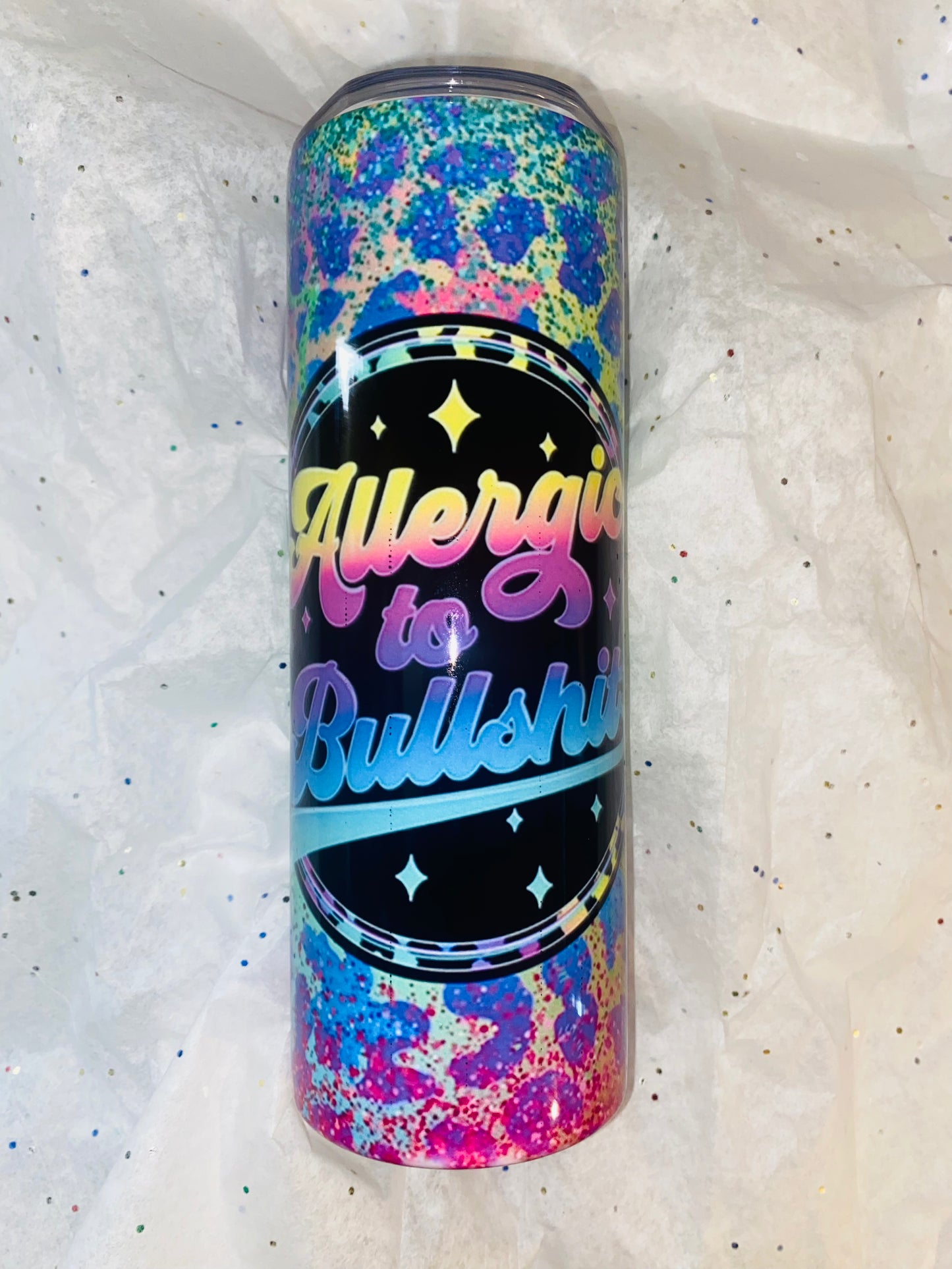 Creative Tumblers ~ Allergic To BullS%*t 20 Oz
