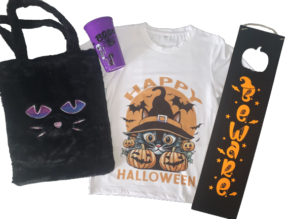 Halloween ~ Boo Basket Cat Bundle