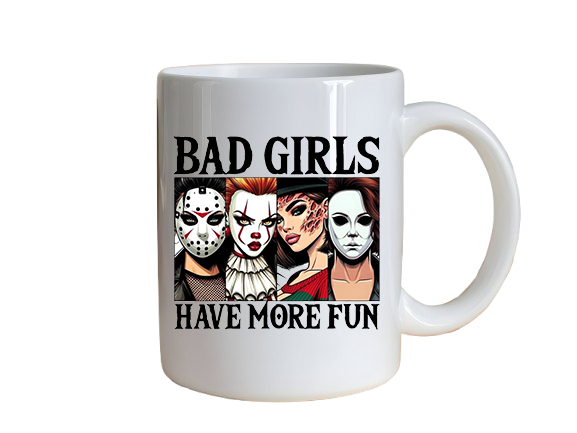 Mugs~ Halloween Bad Girls Have More Fun