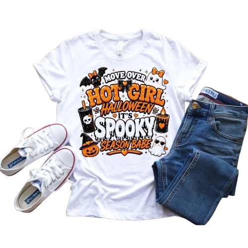 Scary Tee ~ Hot Girl Halloween