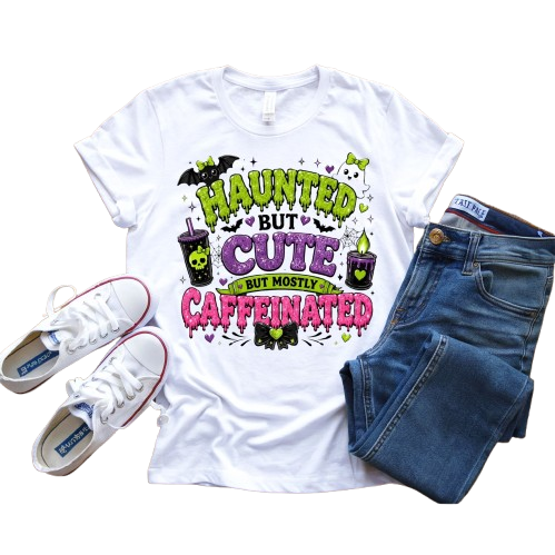 Scary Tee ~ Haunted But Cute