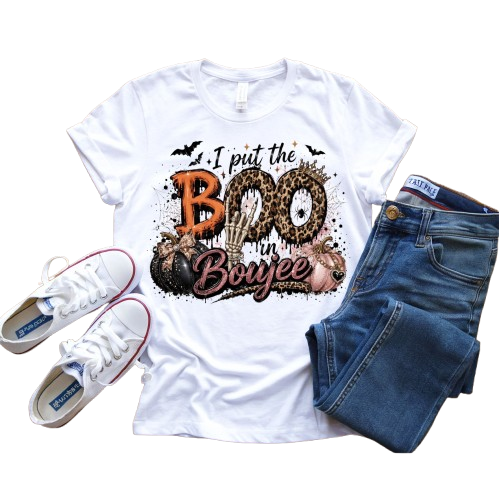 Scary Tee ~ I Put The Boo in Boujee