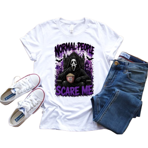 Scary Tee ~ Normal People Scare Me .....