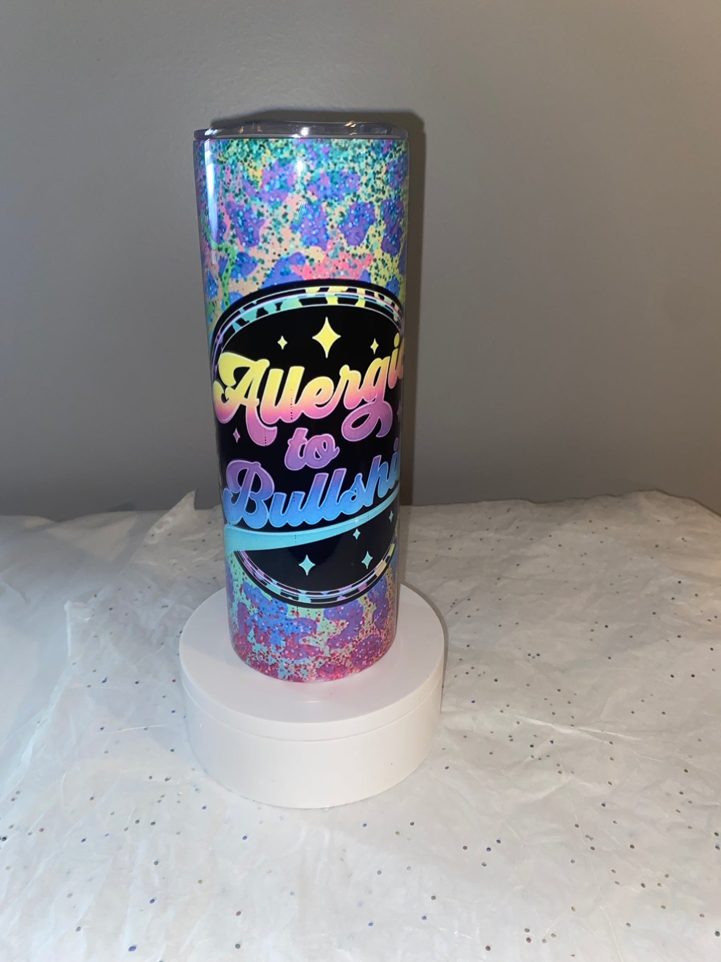 Creative Tumblers ~ Allergic To BullS%*t 20 Oz