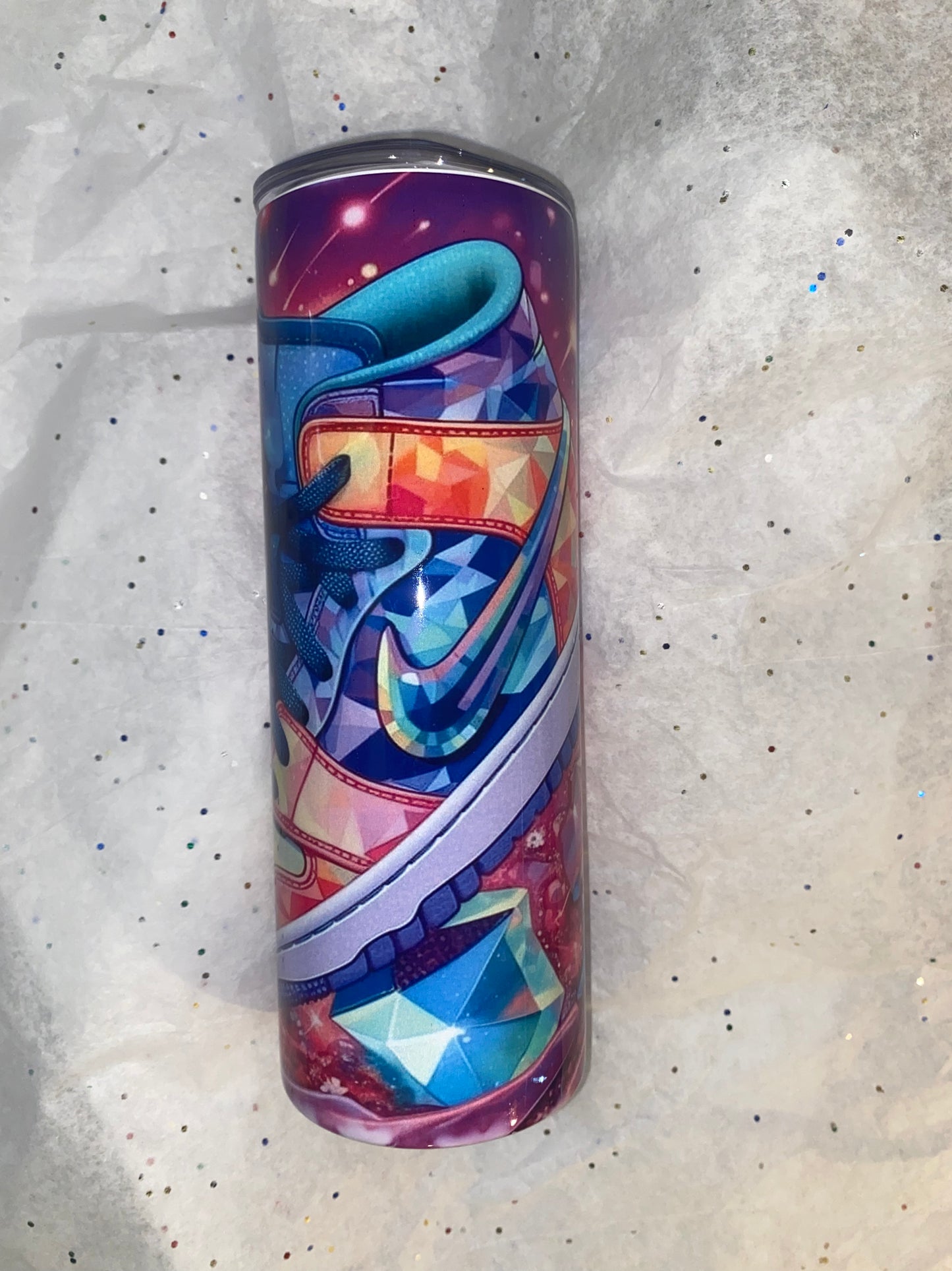 Creative Tumblers ~ Gym Shoe Love Shine 20 Oz