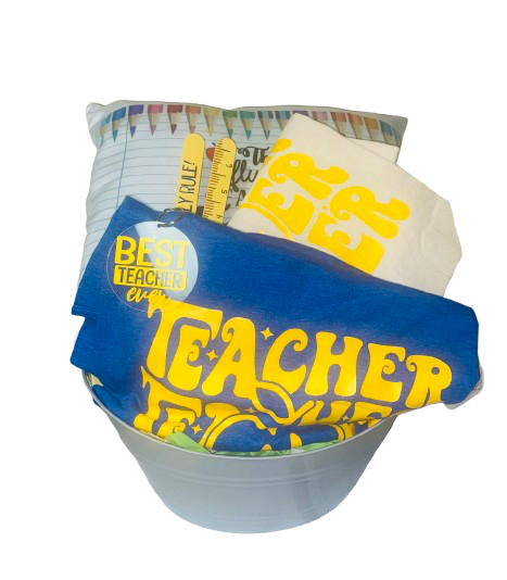 Teachers Appreciation 2025 ~ Best Teacher Ever Basket