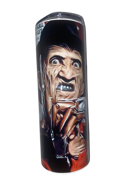 Creative Tumblers ~ Freddy News 20 Oz.