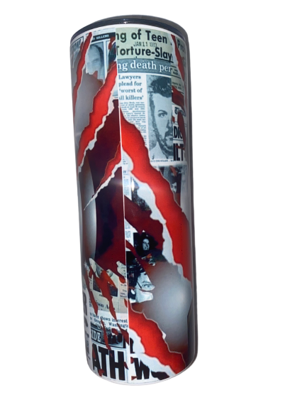 Creative Tumblers ~ Freddy News 20 Oz.