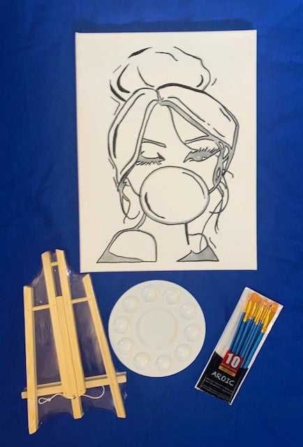 Custom Canvas Set ~ Bubblegum Beauty