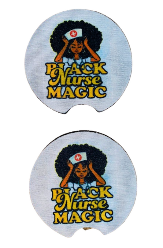 Car Coaster ~ Black Nurse Magic
