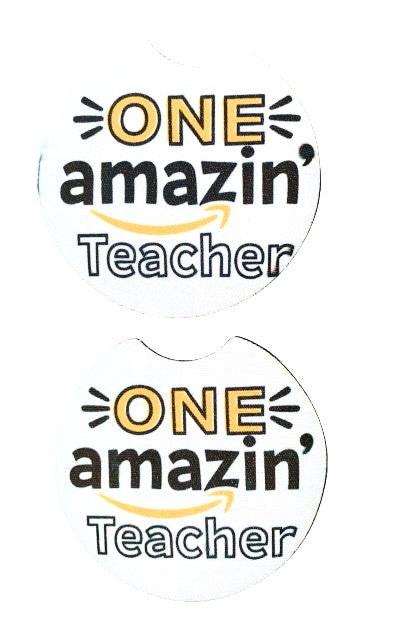 School Life ~ One Amazin' Teacher Car Coaster