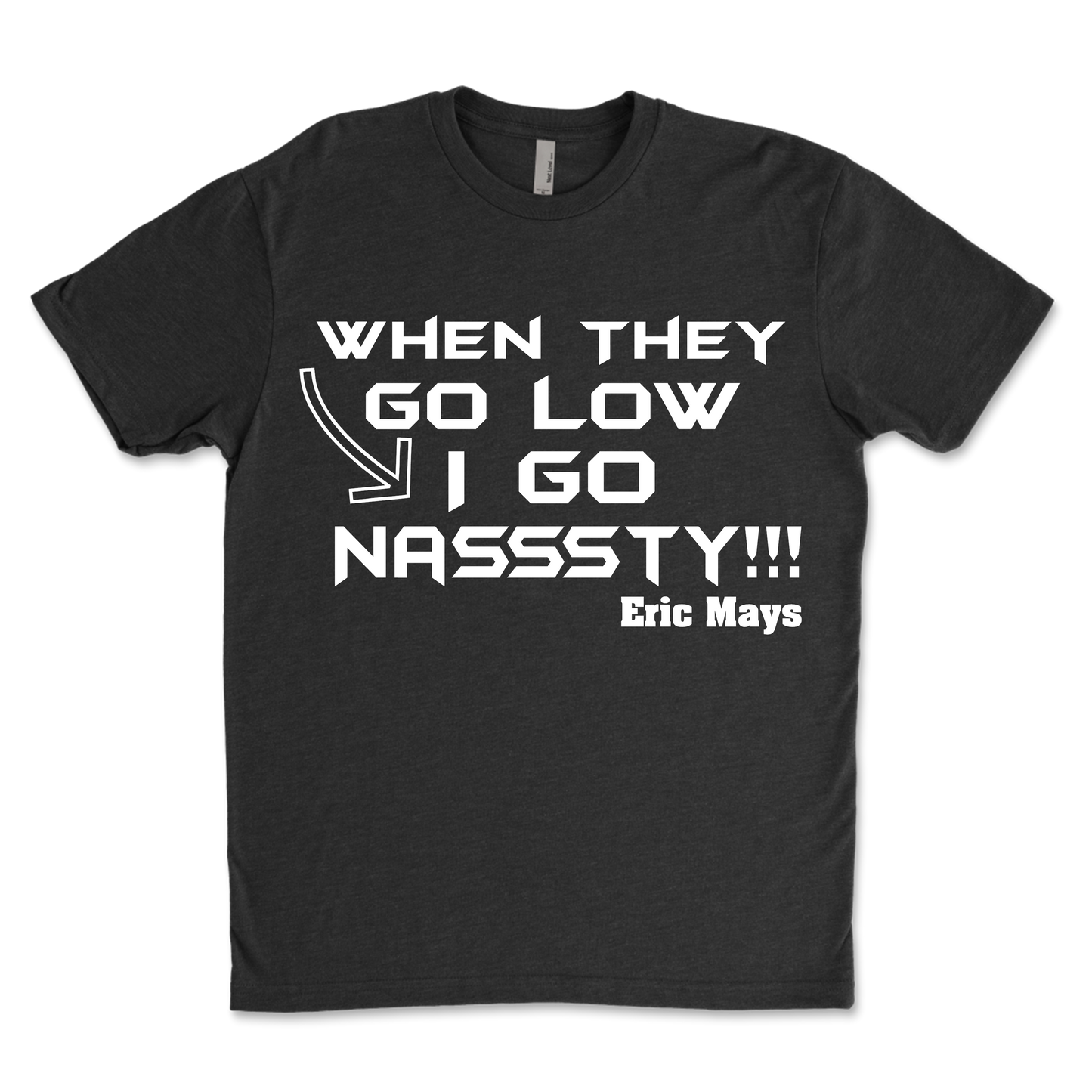 TikTok Tees ~ When They Go Low I Go Nasssty!!
