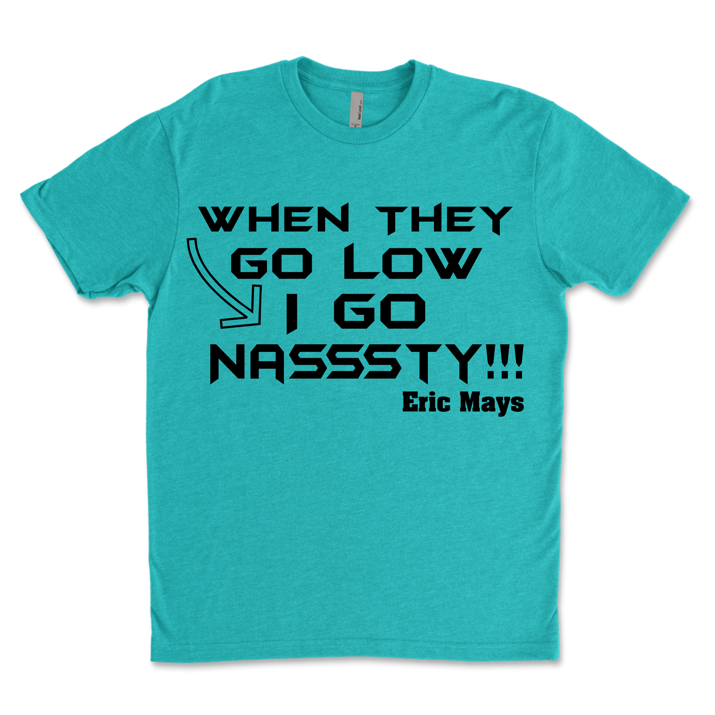 TikTok Tees ~ When They Go Low I Go Nasssty!!