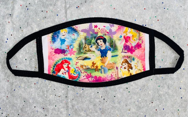 Face Accessories ~ Kids Disney Princess Inspired ~ Face Mask