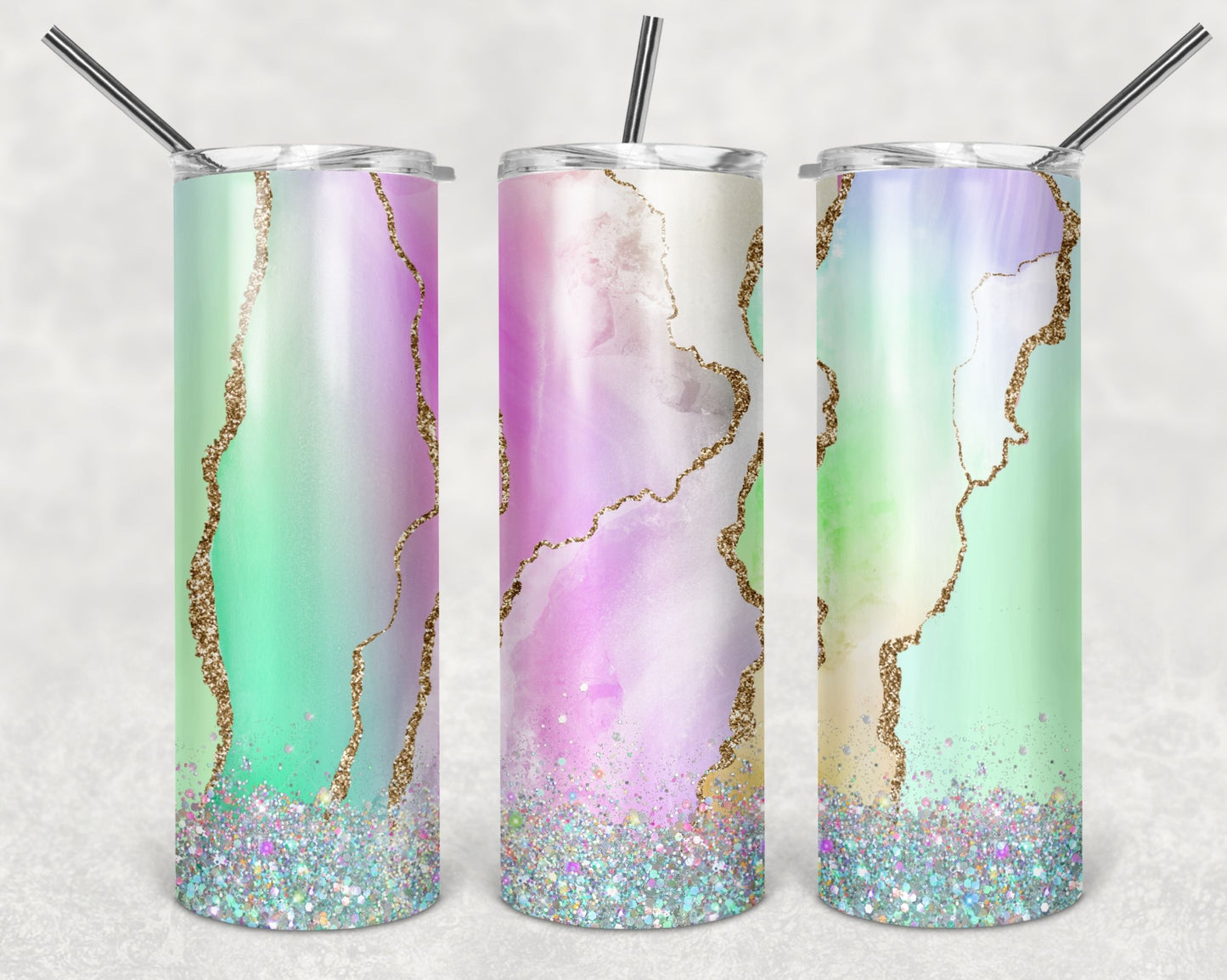 Creative Tumblers ~ Pastel Bling