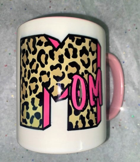 Mugs ~ MOM Leopard