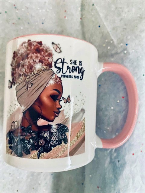 Mugs ~ She Is Strong