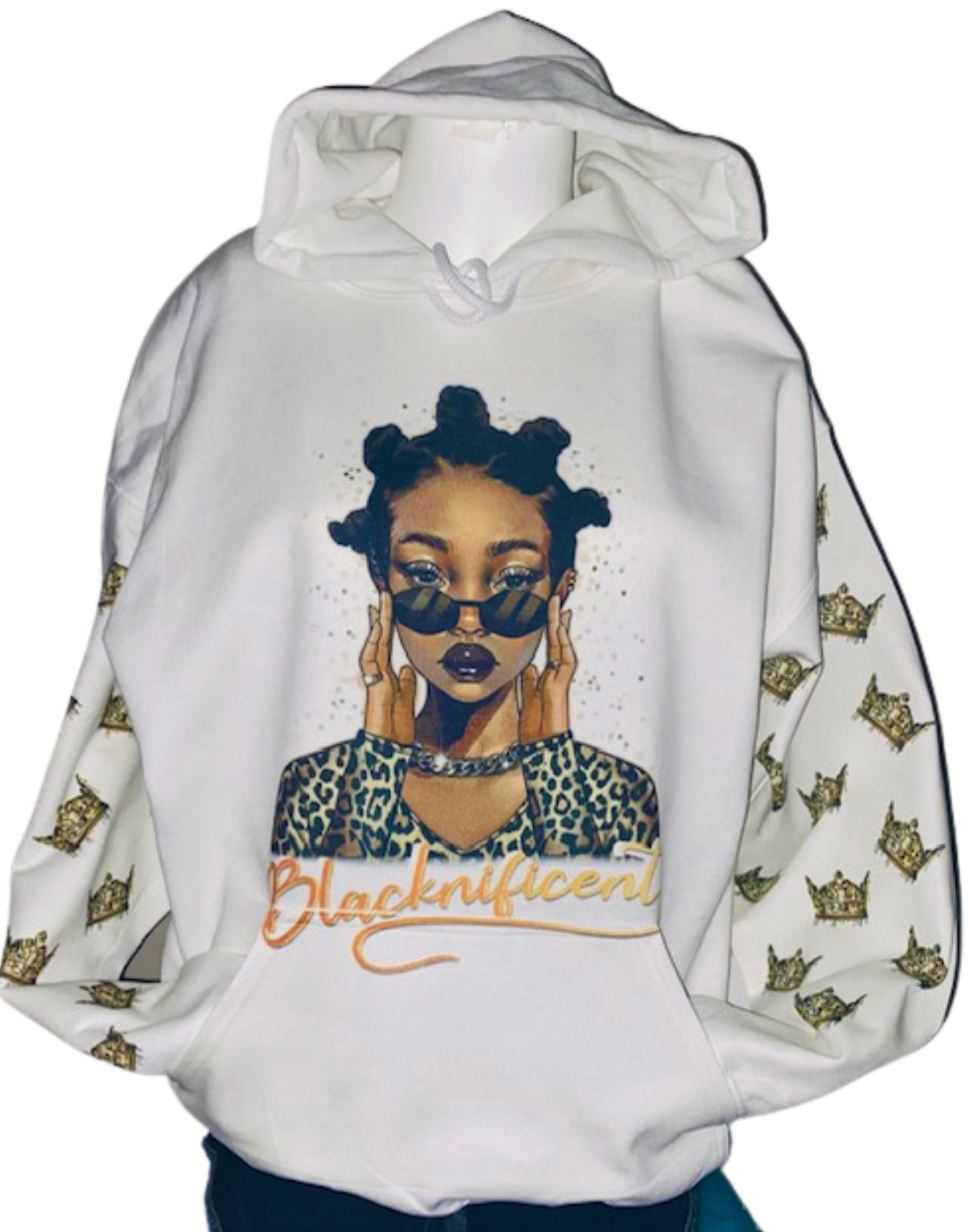 Melanin Magic ~ Blacknificent Queen Hoodie