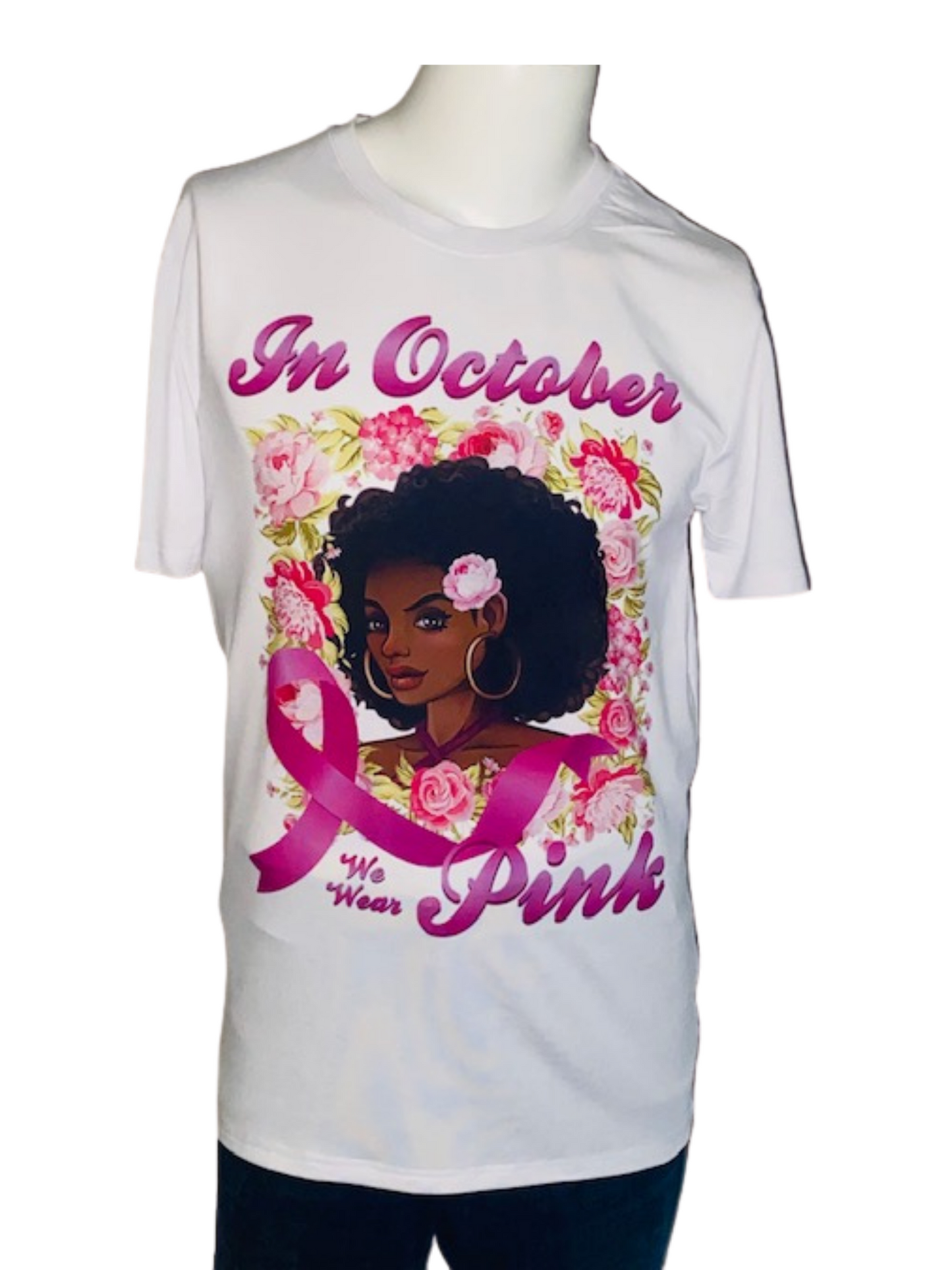 Breast Cancer Awareness ~ In October We Wear Pink Unisex Tee