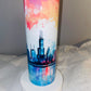 Creative Tumblers ~ Chi Town Skyline Drip 20 Oz