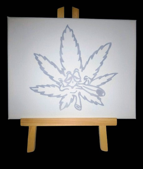 Canvas & Tumbler ~ "B Be Gone Wake N Bake Sip Bundle"