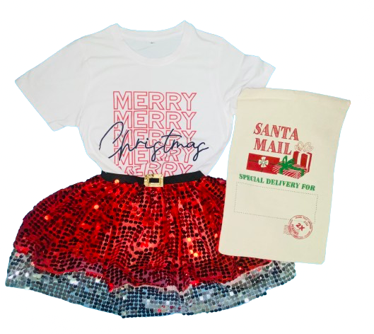 Christmas Gift Set ~ Merry Merry Christmas Santa Set