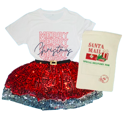 Christmas Gift Set ~ Merry Merry Christmas Santa Set