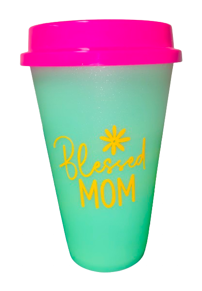 Drinkware ~ Blessed Mom Color Changing Cup