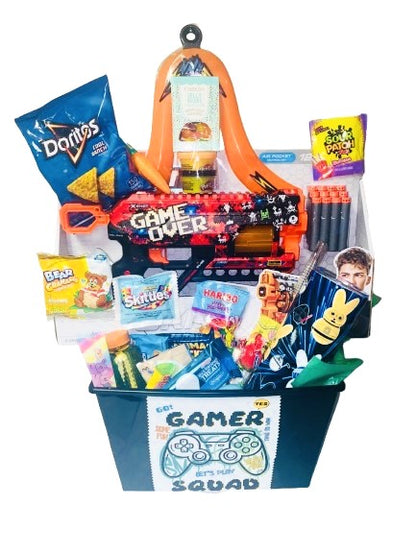 Easter 2025 ~ Game Over Nerf Canvas Basket