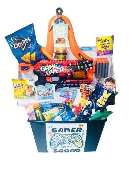 Easter 2025 ~ Game Over Nerf Canvas Basket