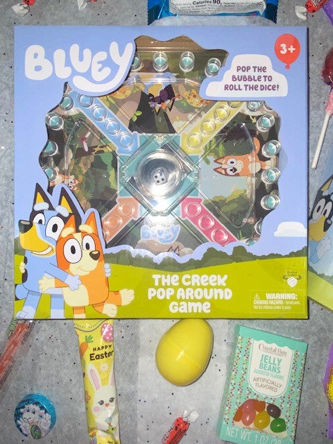 Easter 2025 ~ Bluey Pop Around Paint Canvas Basket