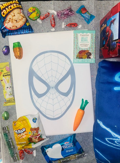 Easter 2025 ~ Spider Man Race Car Basket
