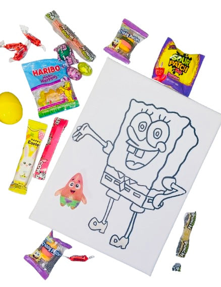 Easter 2025 ~ Sponge Bob Ukulele Paint Basket