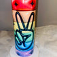 Creative Tumblers ~ 3D Rainbow Peace 20 Oz.