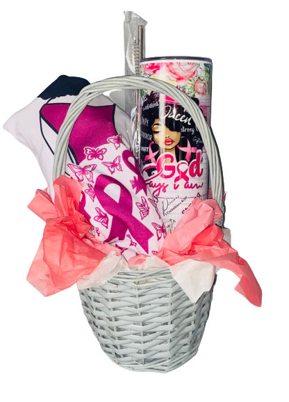 Breast Cancer Awareness Gift Basket ~ Diva Breast Cancer Set