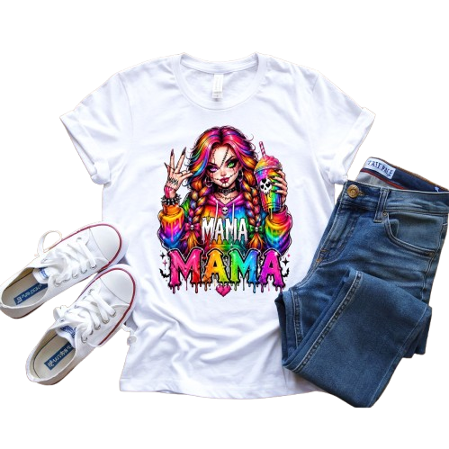 Scary Tee ~ C. Rainbow Mama