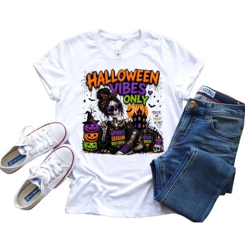 Scary Tee ~ Halloween Vibes Only