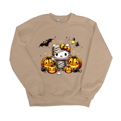 Sweatshirt Season ~ Hello Scary Kitty Crewneck Unisex