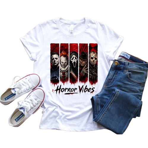 Scary Tee ~ Horror Vibes