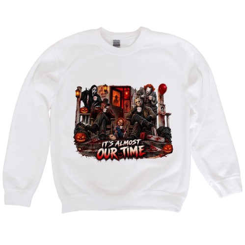 Sweatshirt Season ~ It's Almost Our Time, Gentlemen Crewneck Unisex