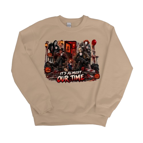 Sweatshirt Season ~ It's Almost Our Time, Gentlemen Crewneck Unisex