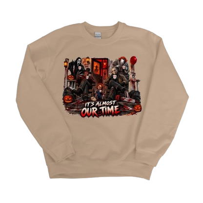 Sweatshirt Season ~ It's Almost Our Time, Gentlemen Crewneck Unisex